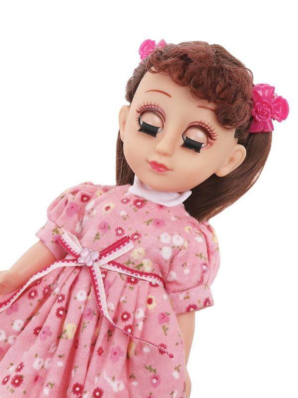 Игровой набор Милашка, в компл. кукла озвуч. 30см., заколки, эл. пит.
LR41х3шт., вх. в компл., кор.