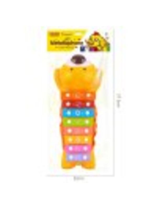 Музыкальный инструмент: Ксилофон, 8 нот, в ассорт., пакет