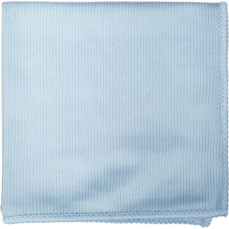 Салфетка хозяйственная Luscan д/стекол и зерк микрофиб 230г 30х30см голубая