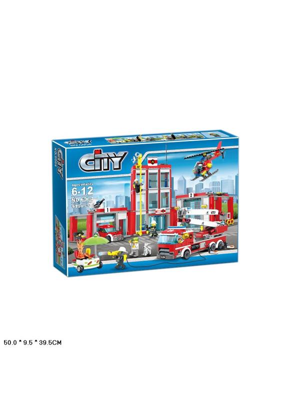 Конструктор сити, 919 дет. №6064