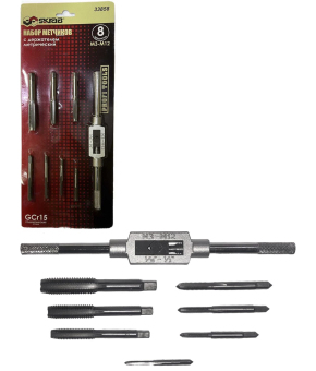 Набор метчиков Skrab 33858 с держателем, метрический / 8 предметов