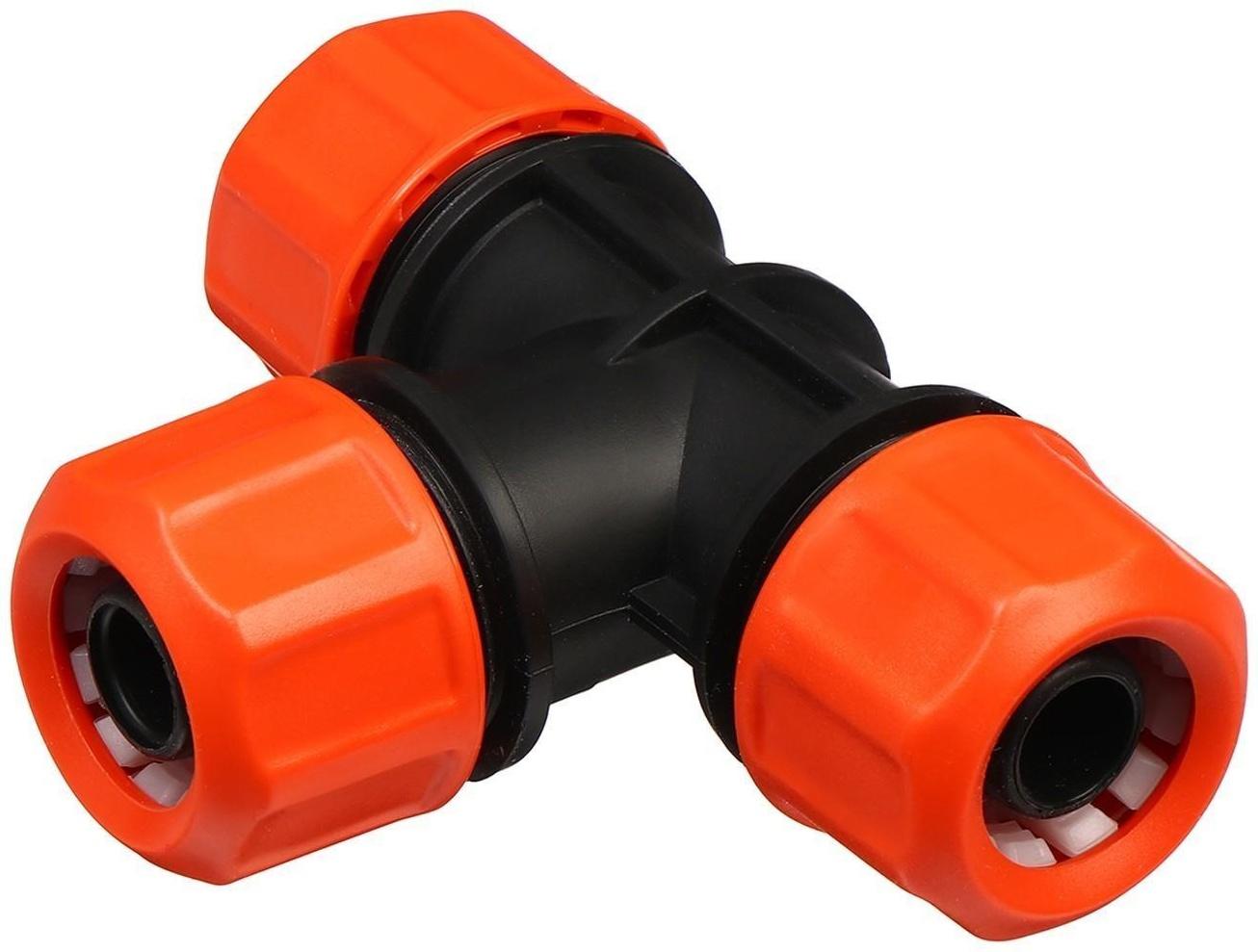 Соединитель Т-образный, цанговый, 1/2