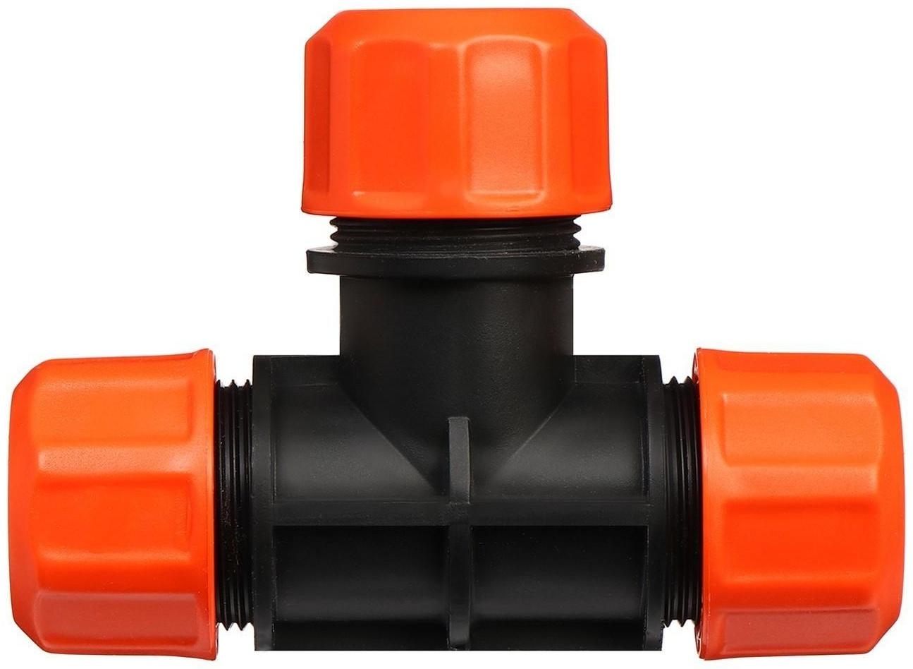 Соединитель Т-образный, цанговый, 1/2