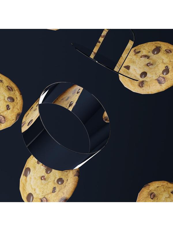 Форма для выкладки Доляна «Кольцо», 8×4 см, с прессом