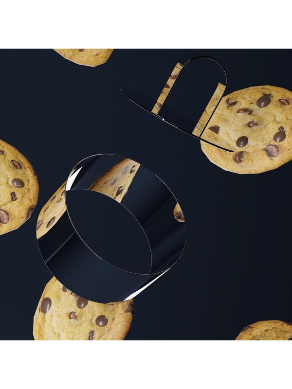 Форма для выкладки Доляна «Кольцо», 8×4 см, с прессом