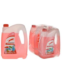 Жидкость незамерзающая SIBIRIA -20 Бабл Гам 4 л 3 штуки/упаковка