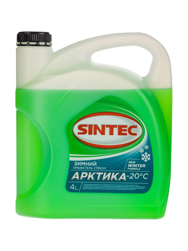 Жидкость незамерзающая Sintec Арктика -20 С 4л фирм. кан. 3 штуки/упаковка