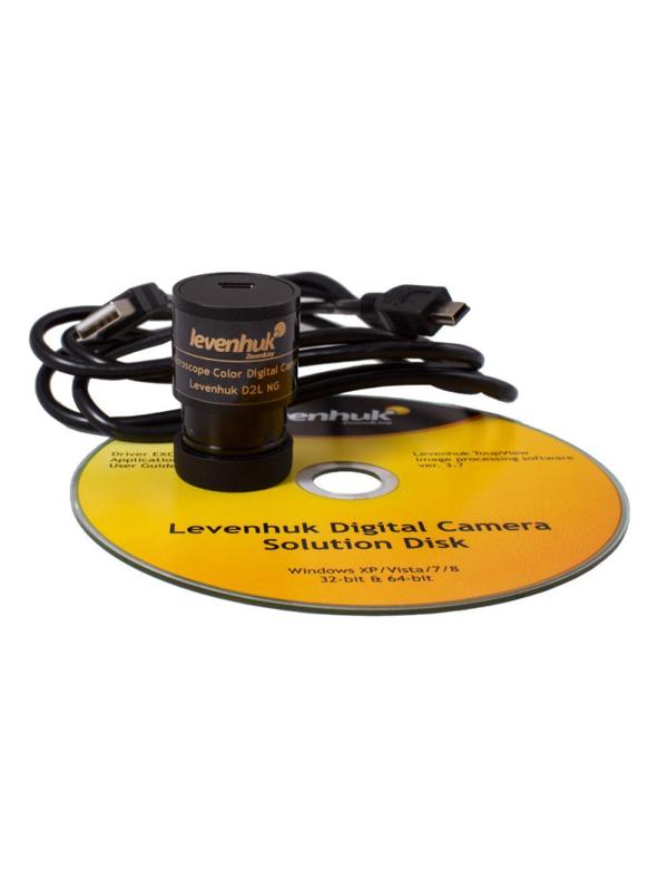 Микроскоп Levenhuk Rainbow D2L, 0,3 Мпикс, Moonstone/Лунный камень (69040)