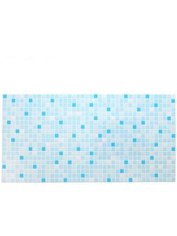 Панель ПВХ Мозаика голубая 955*480