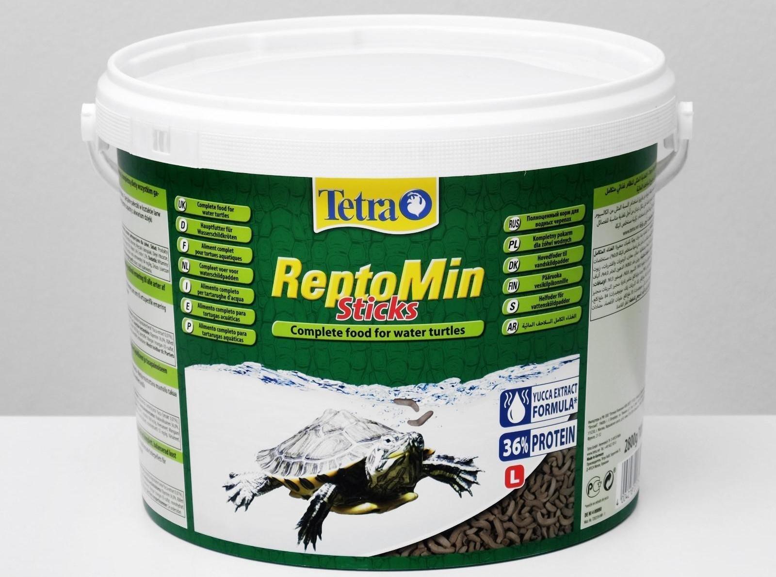 Корм Tetra ReptoMin для рептилий, гранулы, 10 л