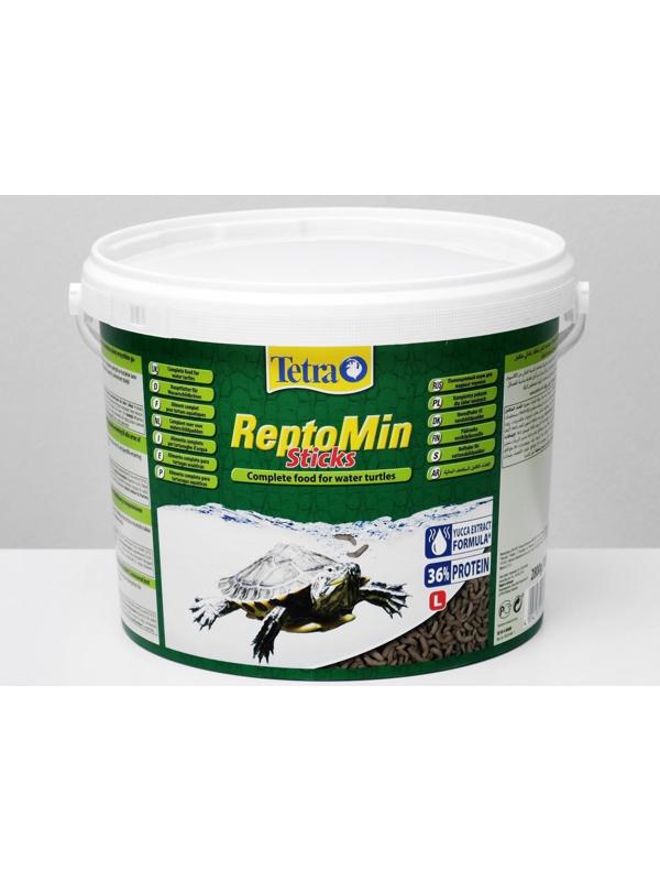 Корм Tetra ReptoMin для рептилий, гранулы, 10 л