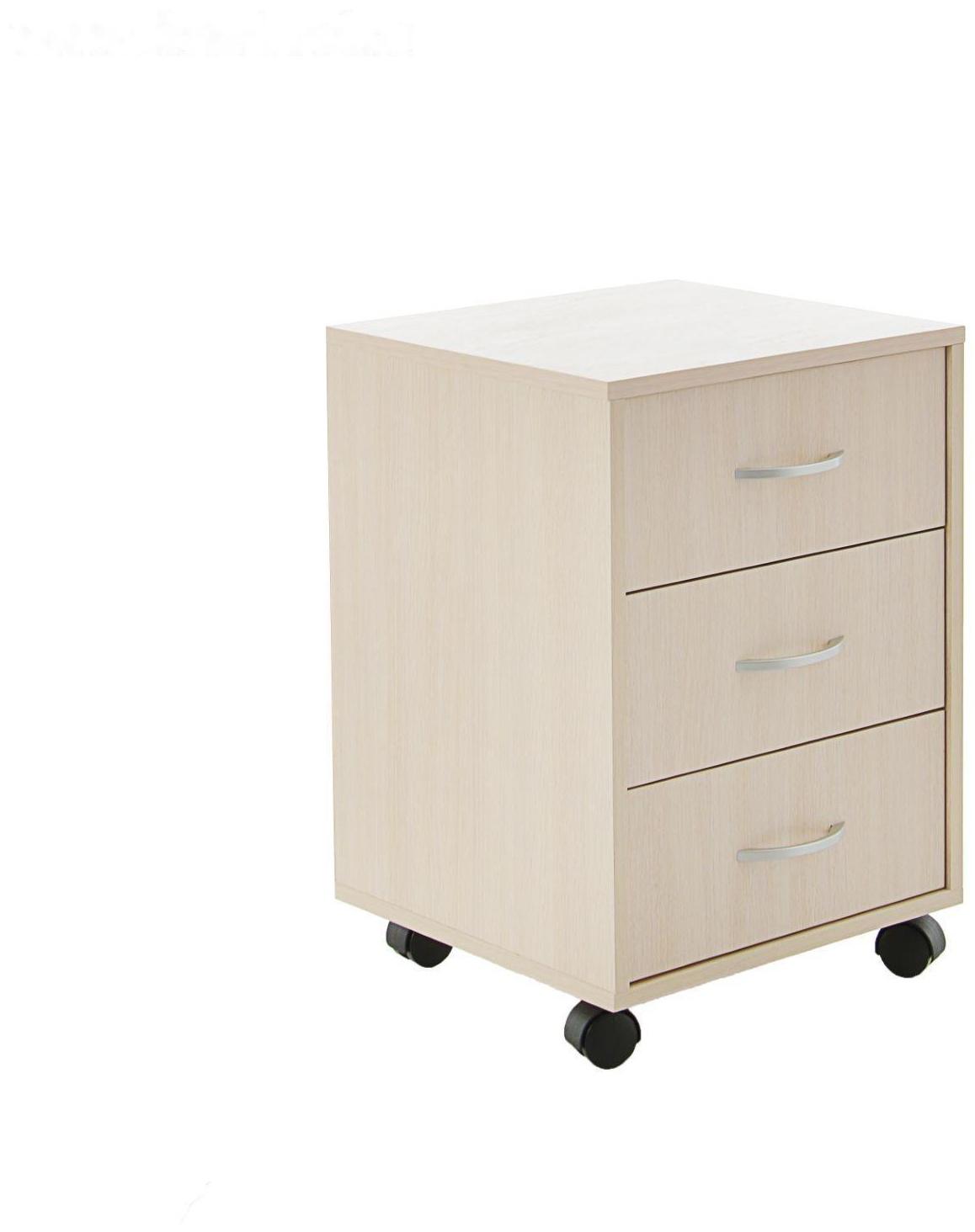 Тумба выкатная, 420х400х585, Венге светлый