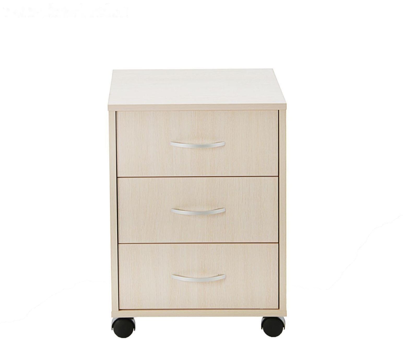 Тумба выкатная, 420х400х585, Венге светлый