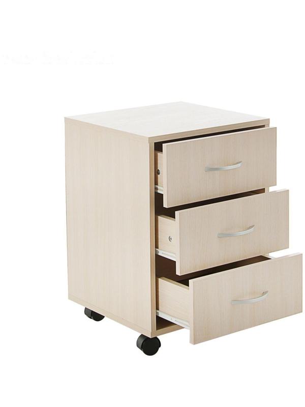 Тумба выкатная, 420х400х585, Венге светлый