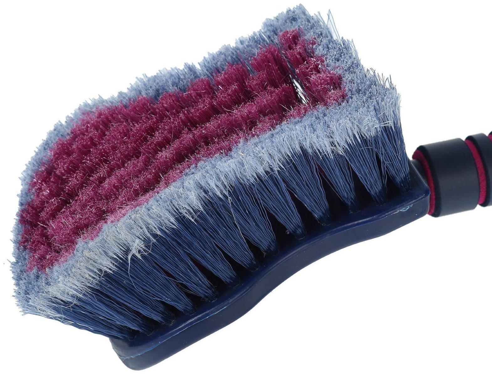 Щетка для мытья CityUp CA-536, с краном подачи воды, 48 см