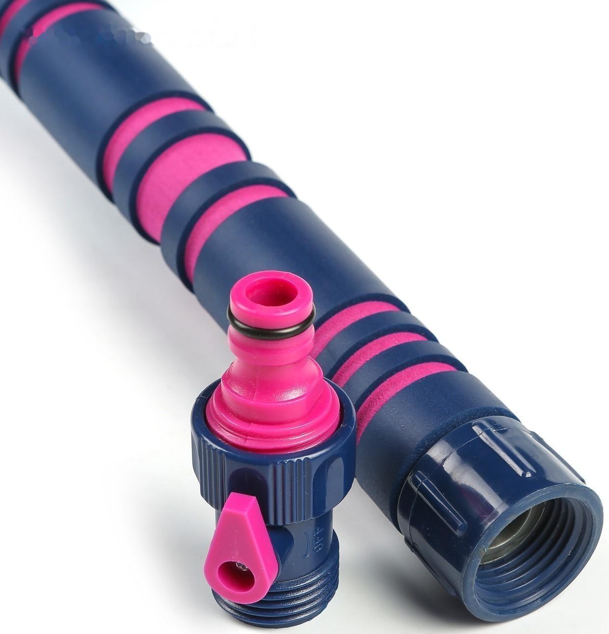 Щетка для мытья CityUp CA-536, с краном подачи воды, 48 см