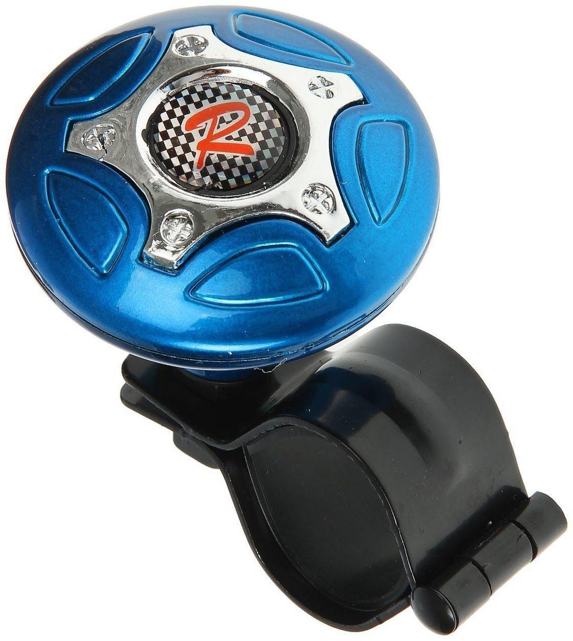 Ручка на руль Nova Bright, синий / хром