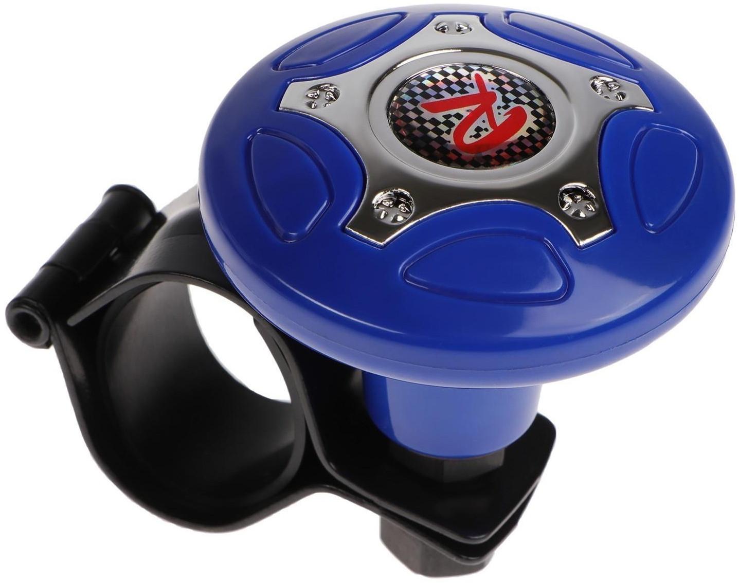 Ручка на руль Nova Bright, синий / хром