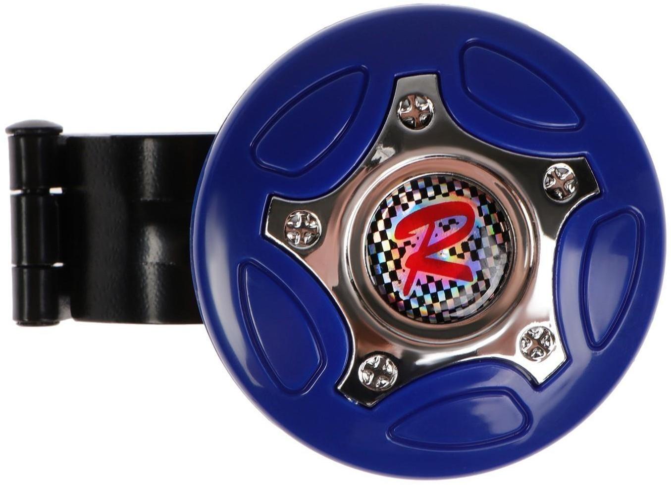 Ручка на руль Nova Bright, синий / хром