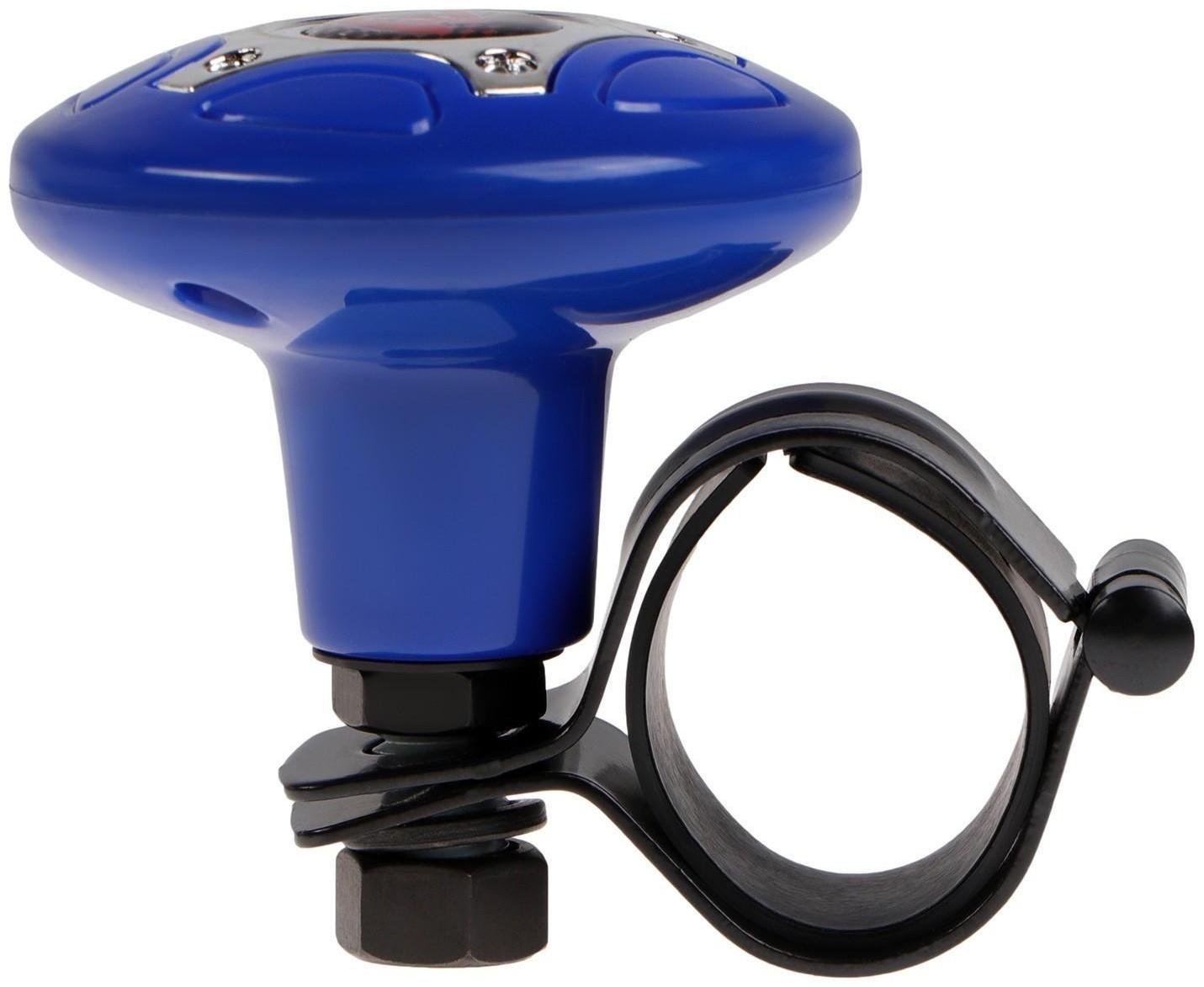 Ручка на руль Nova Bright, синий / хром