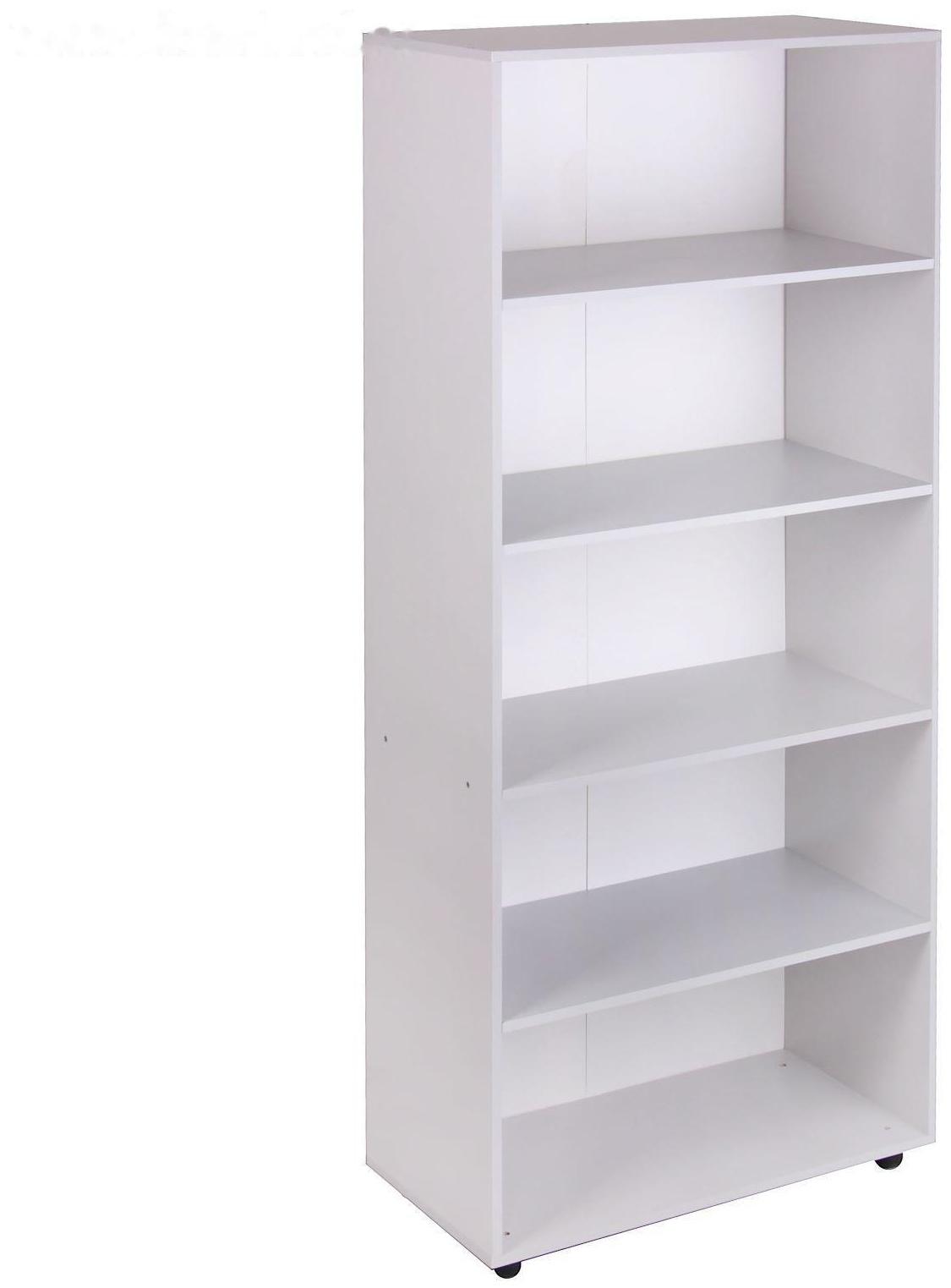 Шкаф для документов открытый, 800х420х1880, Светло-серый