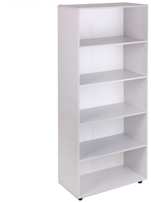 Шкаф для документов открытый, 800х420х1880, Светло-серый