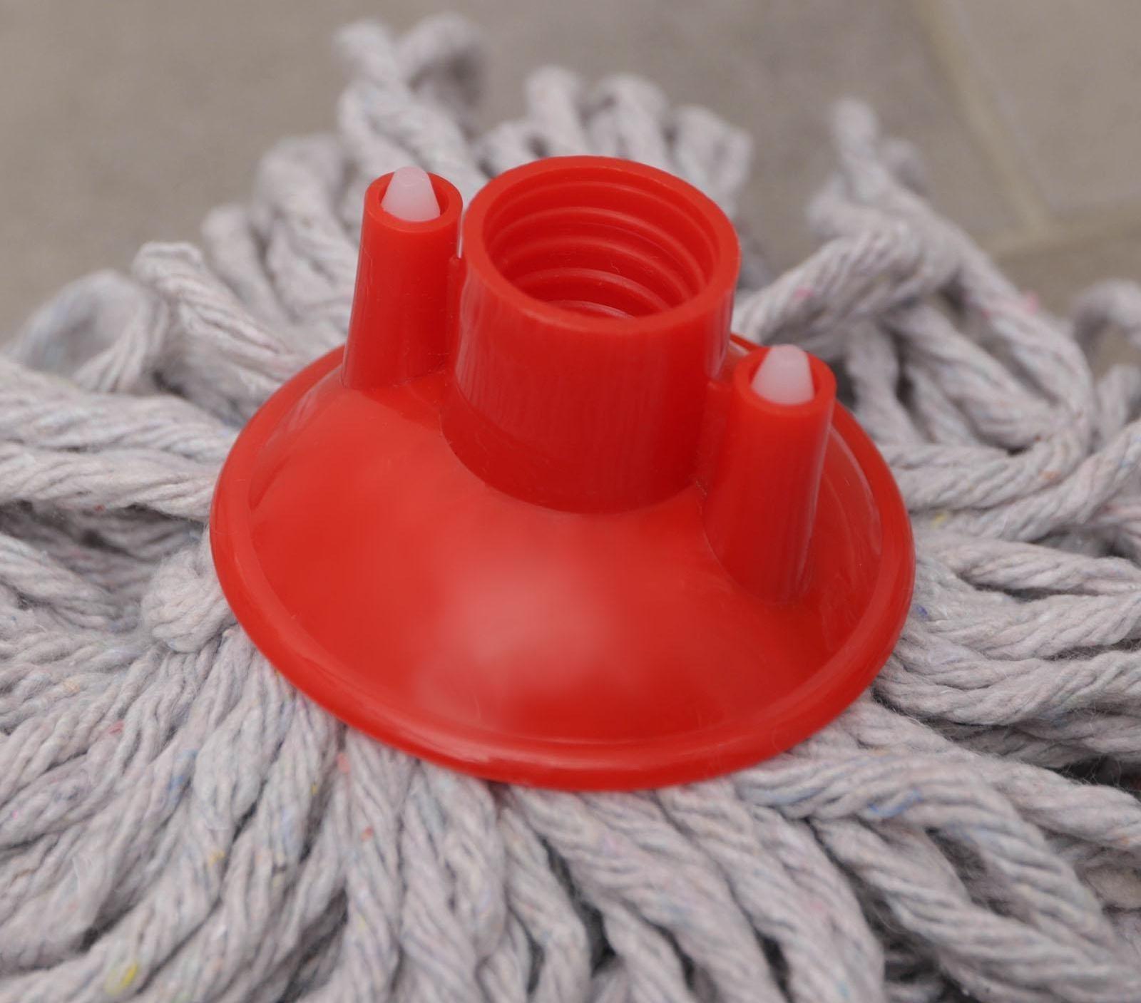 Насадка для швабры верёвочная, х/б, 200 гр, цвет МИКС