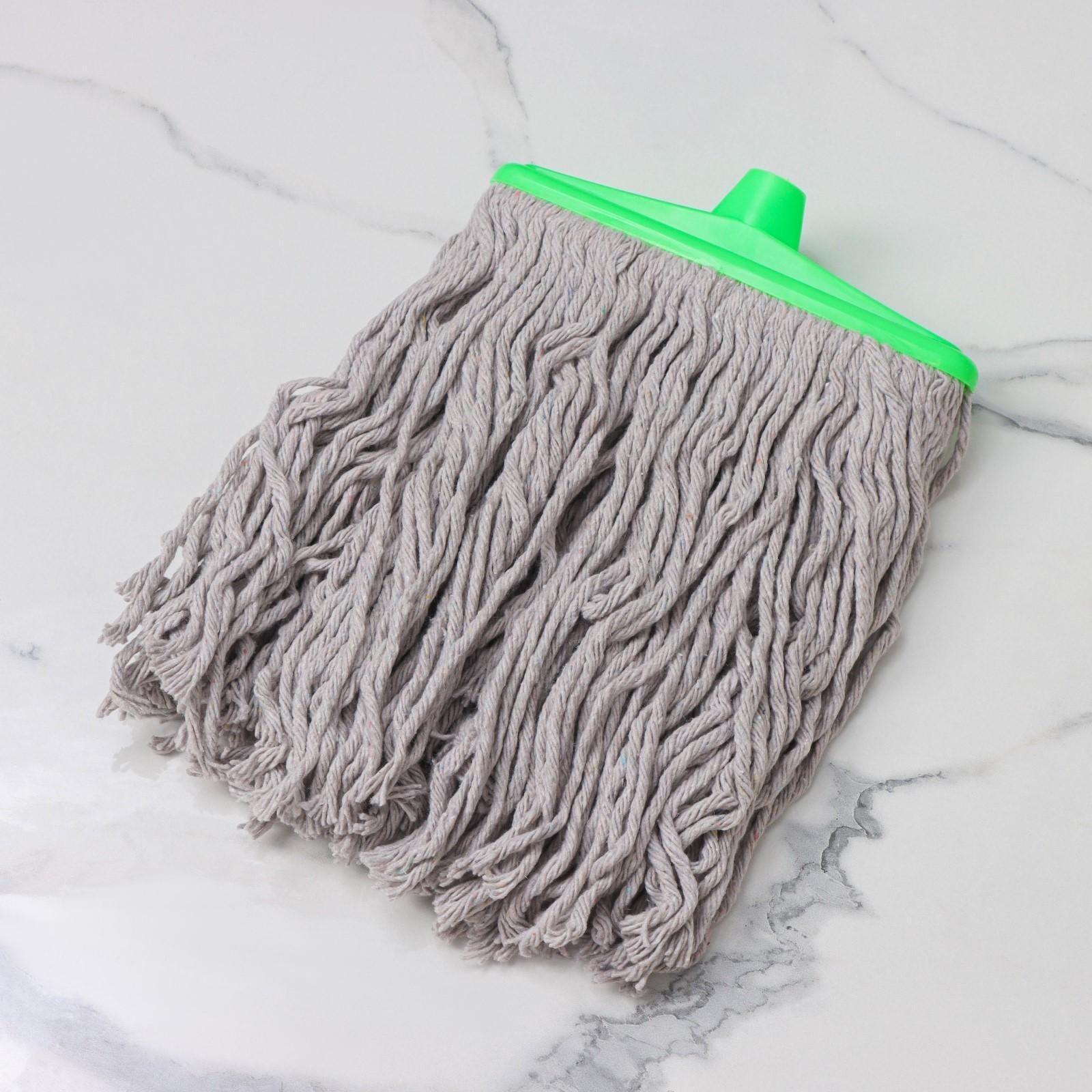 Насадка для швабры удлинённая верёвочная, х/б, 300 гр, цвет МИКС