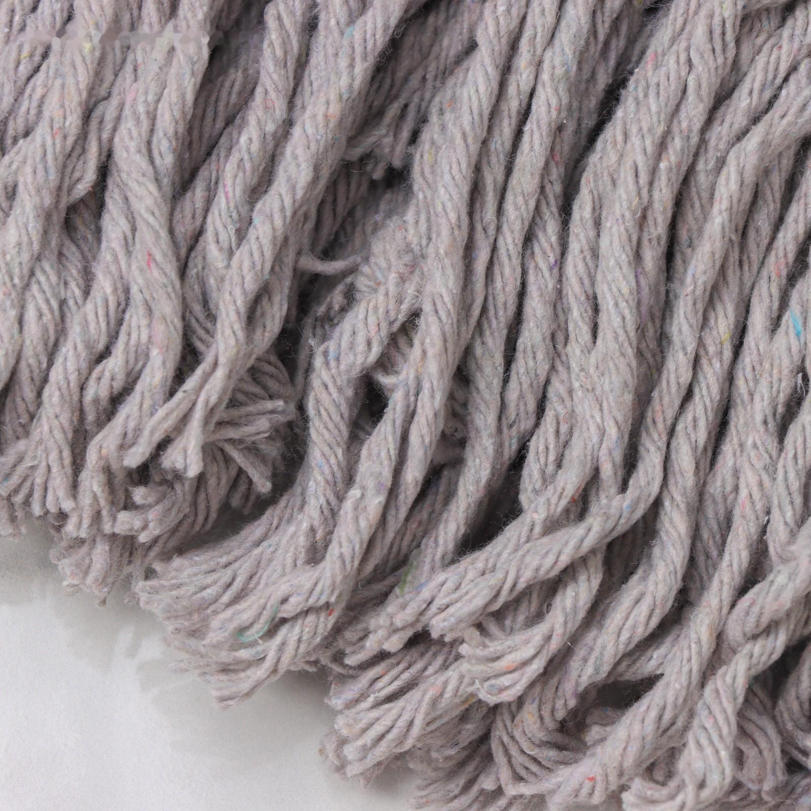 Насадка для швабры удлинённая верёвочная, х/б, 300 гр, цвет МИКС