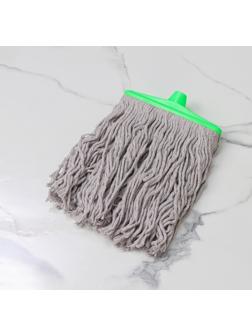 Насадка для швабры удлинённая верёвочная, х/б, 300 гр, цвет МИКС