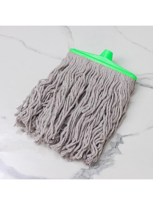 Насадка для швабры удлинённая верёвочная, х/б, 300 гр, цвет МИКС