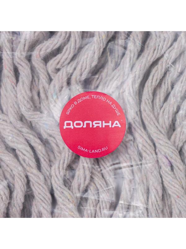 Насадка для швабры удлинённая верёвочная, х/б, 300 гр, цвет МИКС