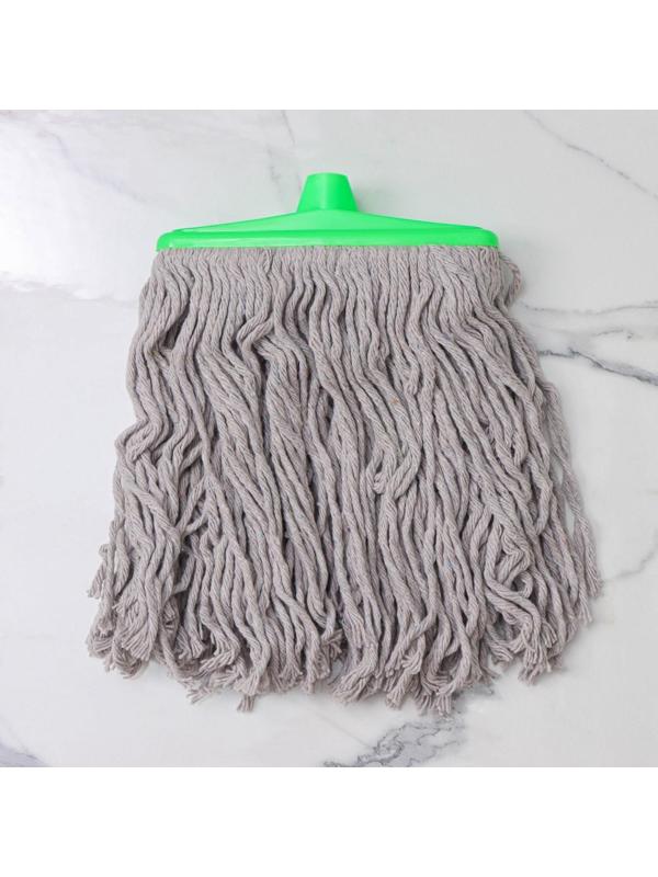 Насадка для швабры удлинённая верёвочная, х/б, 300 гр, цвет МИКС