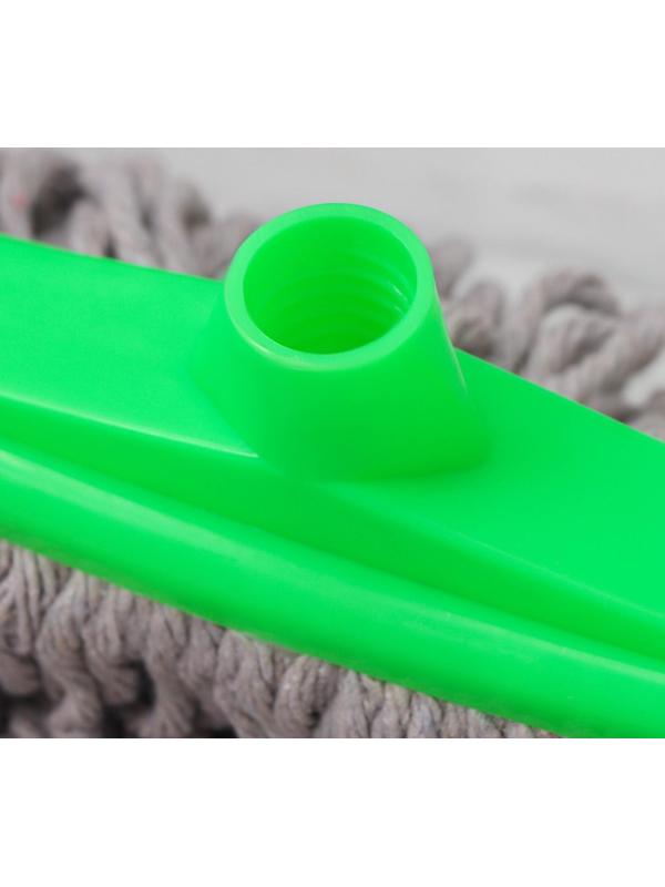 Насадка для швабры удлинённая верёвочная, х/б, 300 гр, цвет МИКС