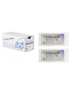 Шовный материал Сургикрил 3/0, 75 см, кол. 26 мм, 1/2 15200126 12шт/уп