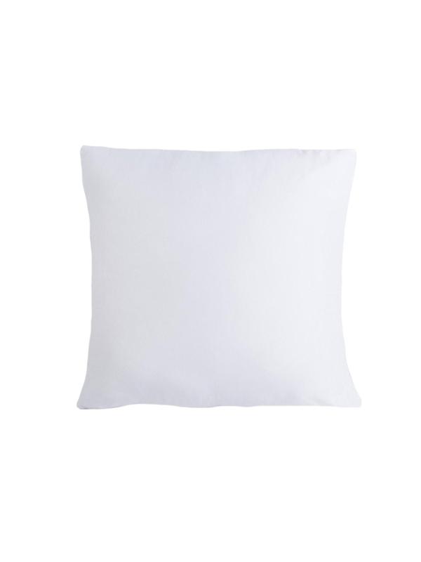 Подушка 50х50 (холлофайбер/тик белый)