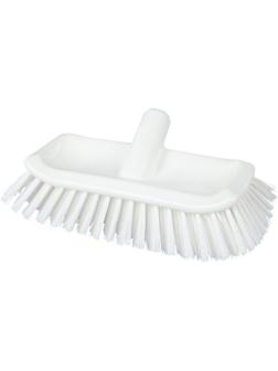 Щетка скраб д/плинтусов разноуровневая FBK, 285х130мм белая 20155-1
