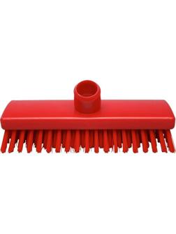 Щетка скраб для пола и поверхностей FBK 225х60мм жесткая красная 22153-3