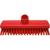 Щетка скраб для пола и поверхностей FBK 225х60мм жесткая красная 22153-3