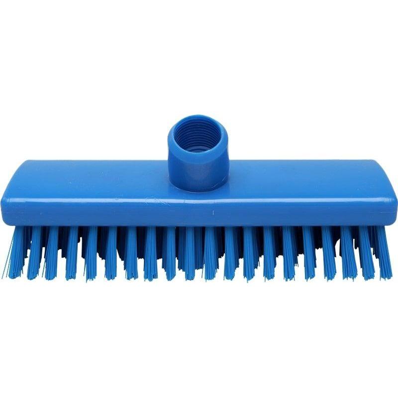 Щетка скраб для пола и поверхностей FBK 225х60мм жесткая синяя 22153-2