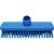 Щетка скраб для пола и поверхностей FBK 225х60мм жесткая синяя 22153-2