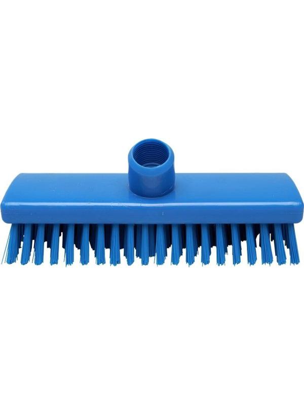 Щетка скраб для пола и поверхностей FBK 225х60мм жесткая синяя 22153-2
