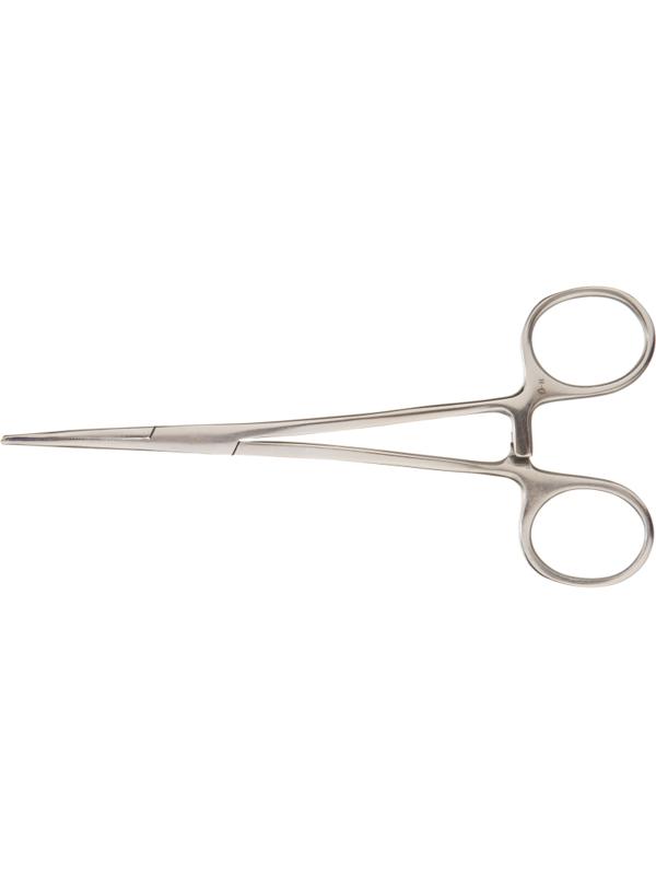 Зажим кровоостанавливающий зубчатый изогнутый № 1, 158 мм З-69