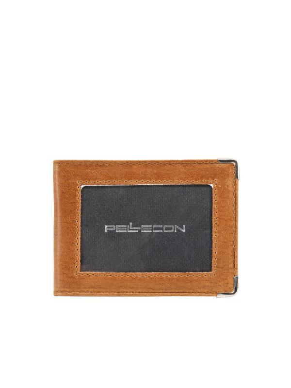 Обложка для автодокументов Пеллекон, Натуральная кожа, рыжий, 113-701-4