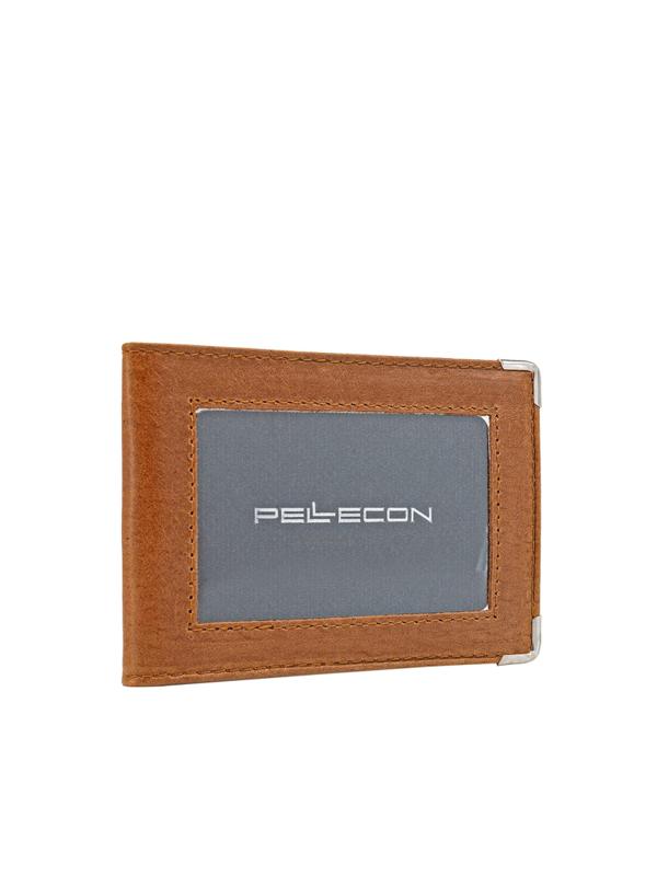 Обложка для автодокументов Пеллекон, Натуральная кожа, рыжий, 113-701-4
