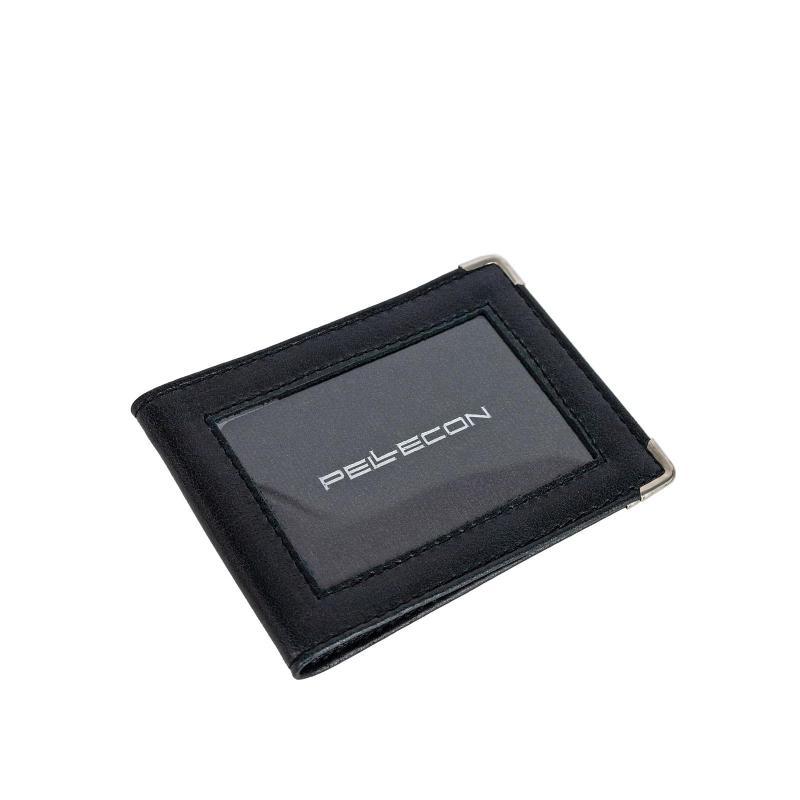 Обложка для автодокументов Пеллекон, Натуральная кожа, черный, 113-701-1