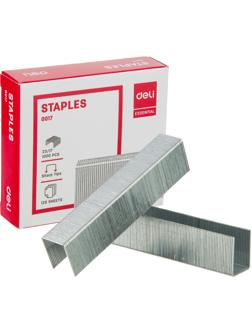 Скобы для степлера №23/17 Deli Е0017 оцинкованные 1000 шт./уп