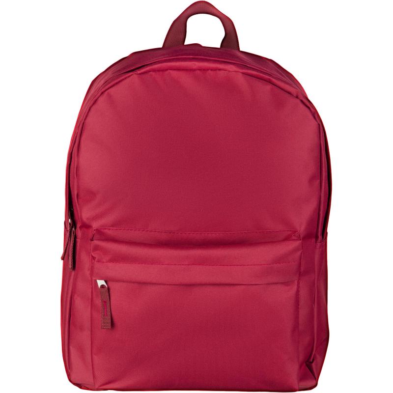 Рюкзак №1School  SMPL 18L бордовый 41х32х14