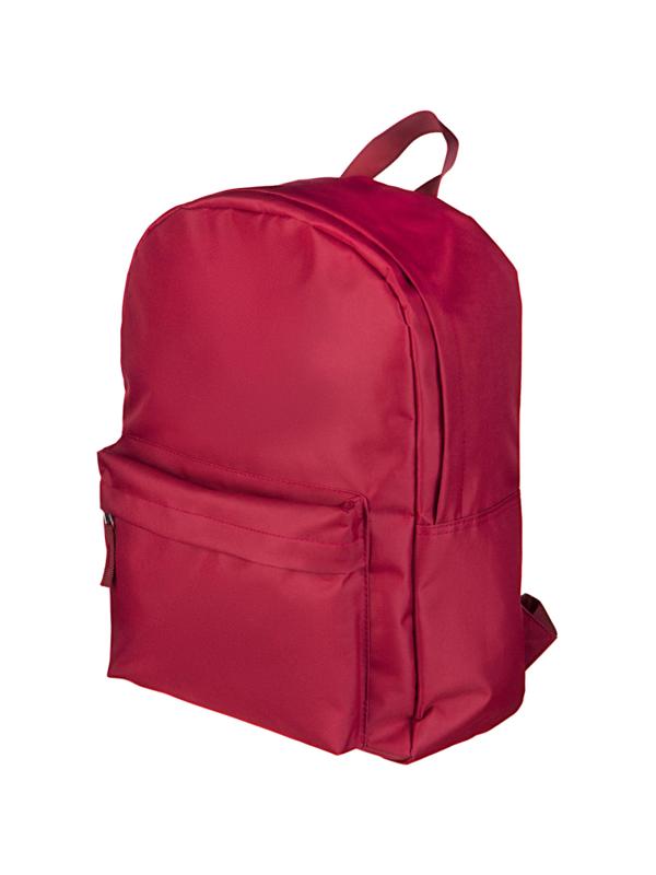 Рюкзак №1School  SMPL 18L бордовый 41х32х14