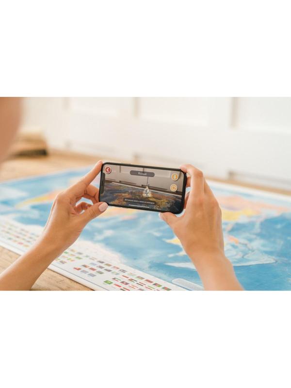 Настенная карта Мир политическая Globen, 1:32млн., 1010x700мм, ,КН040